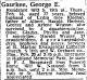 George E. GAURKEE Traueranzeige